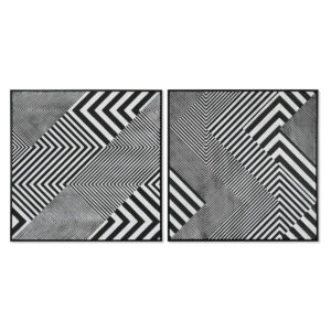 Lienzo Home ESPRIT Poliestireno Lienzo 100 x 4 x 100 cm