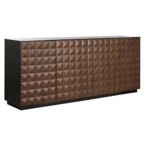 S3059671_0 Aparador Home ESPRIT Marrón Negro Madera MDF 188,4 X 42,1 X 80,6 cm