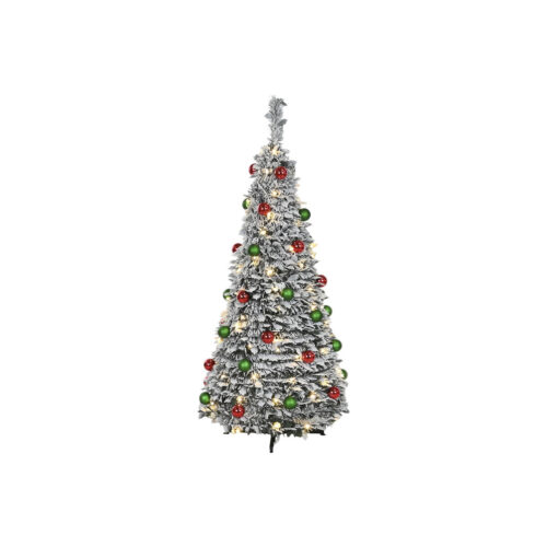 Árbol de Navidad Home ESPRIT Verde PVC Nevado