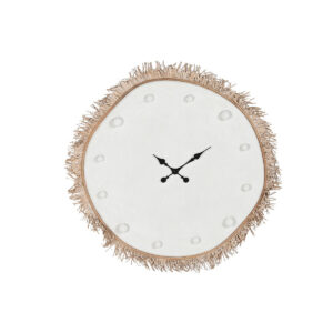 S3062289_0 Reloj de Pared Home ESPRIT Blanco Fibra Madera MDF Scandi 85 X 7 X 85 CM