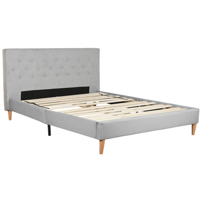 Cama Home ESPRIT Gris claro 170 X 219 X 104 CM