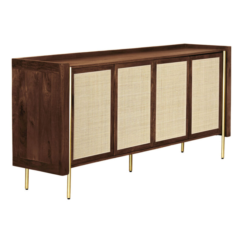 S3062356_0 Aparador Home ESPRIT Fibra Madera de mango 180 x 40 x 80 cm