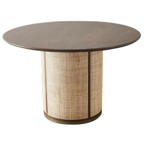 Mesa de Comedor Home ESPRIT Madera de mango 130 x 130 x 76 cm