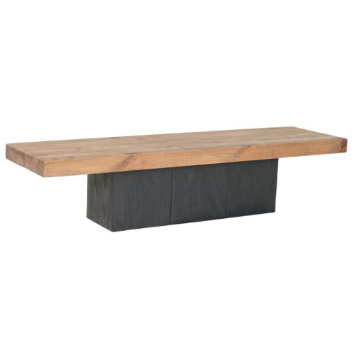 Mueble de TV Home ESPRIT Negro Natural 180 X 48 X 40 CM