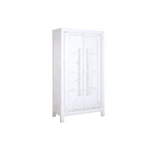 Armario Home ESPRIT Blanco Madera de olmo 115 x 48 x 210 cm