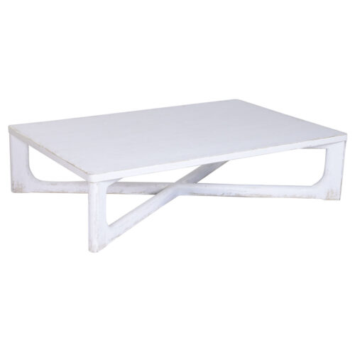 Mesa de Centro Home ESPRIT Blanco 170 x 109 x 41 cm
