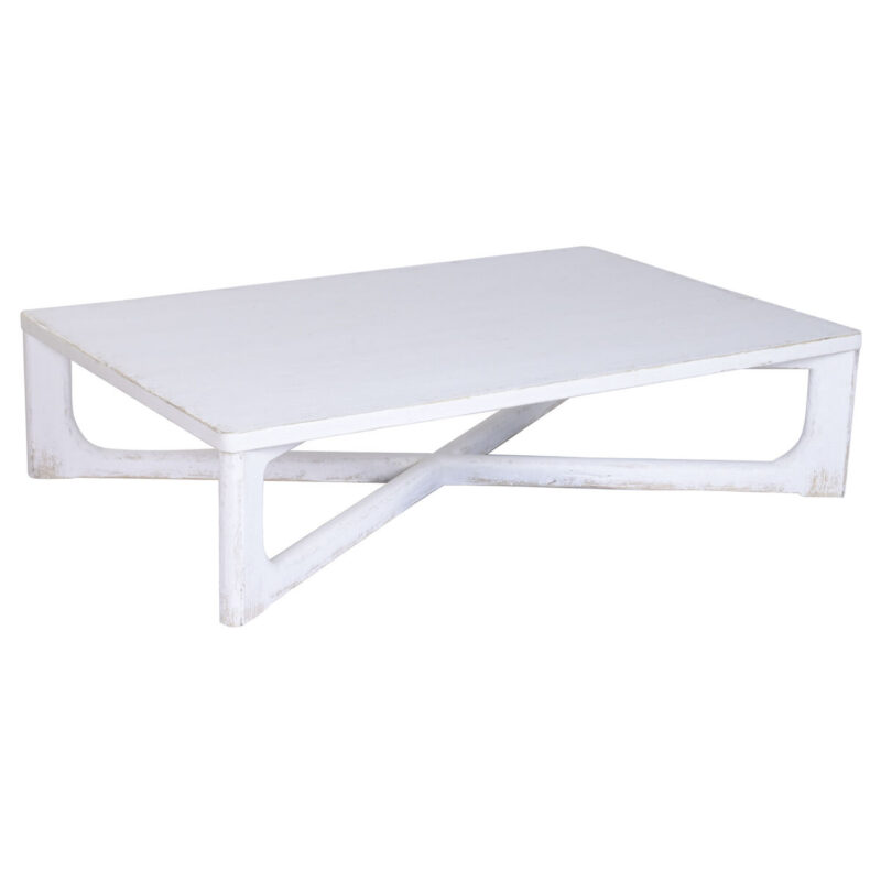 Mesa de Centro Home ESPRIT Blanco 170 x 109 x 41 cm