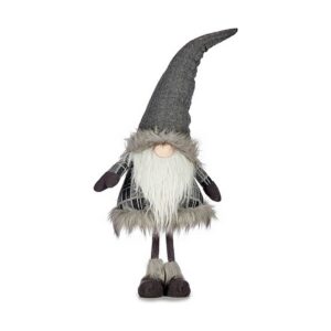 S3611978_0 Figura Decorativa Krist+ Gris Duende 19 x 90 x 27 cm