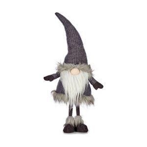 S3611986_0 Figura Decorativa Krist+ Gris Duende 14 x 70 x 22 cm