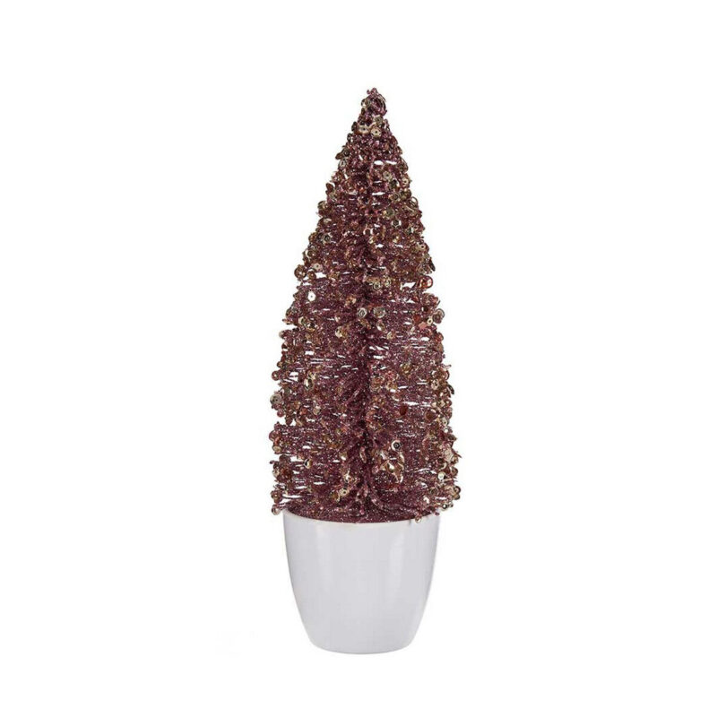 Árbol de Navidad Krist+ Rosa Dorado Plástico 9 x 28 x 9 cm Pequeño