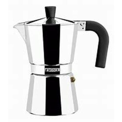 Cafetera Italiana Monix Braisogona_M620006 Plateado 6 Tazas