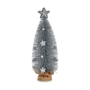 Árbol de Navidad con Estrella Krist+ FG20-19WS024 Plateado 13 x 41 x 13 cm