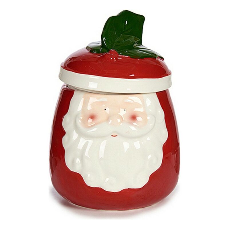 Figura Decorativa Krist+ Rojo Papá Noel 14 x 19,5 x 14 cm