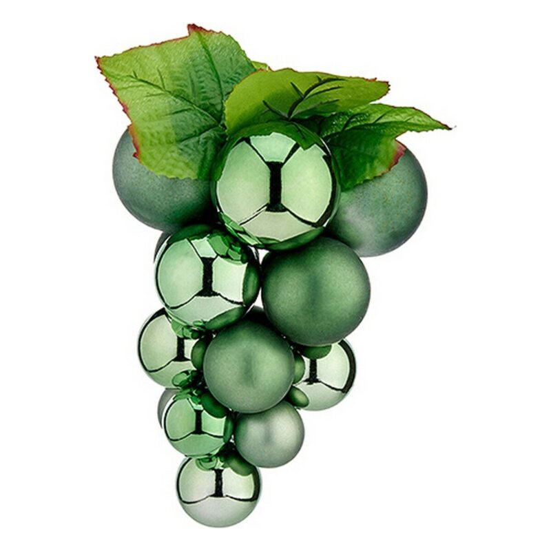 Bola de Navidad Krist+ Verde Plástico Uvas Pequeño