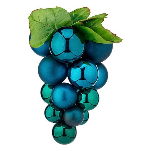 Bola de Navidad Krist+ 01862 Azul Plástico Uvas