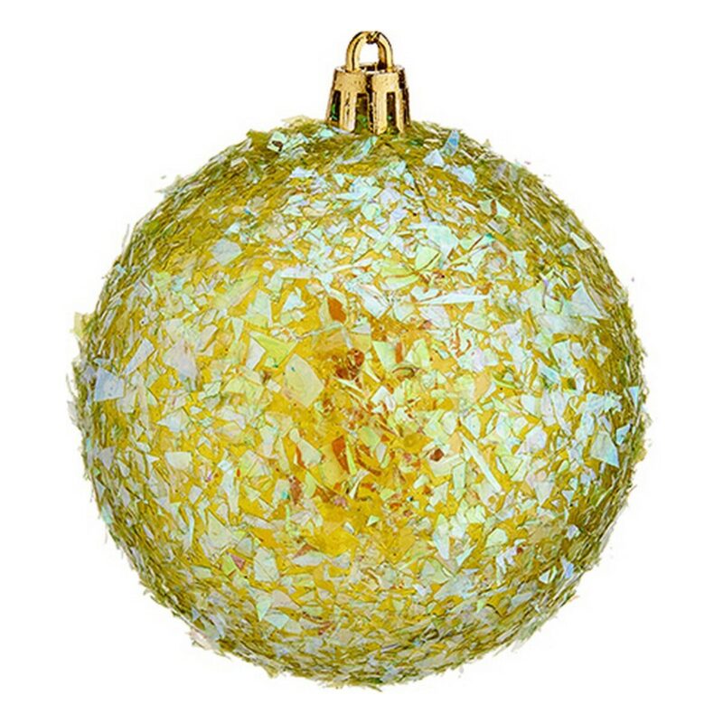 S3613125_0 Bolas de Navidad Krist+ Verde Plástico Ø 8 cm 6 Unidades